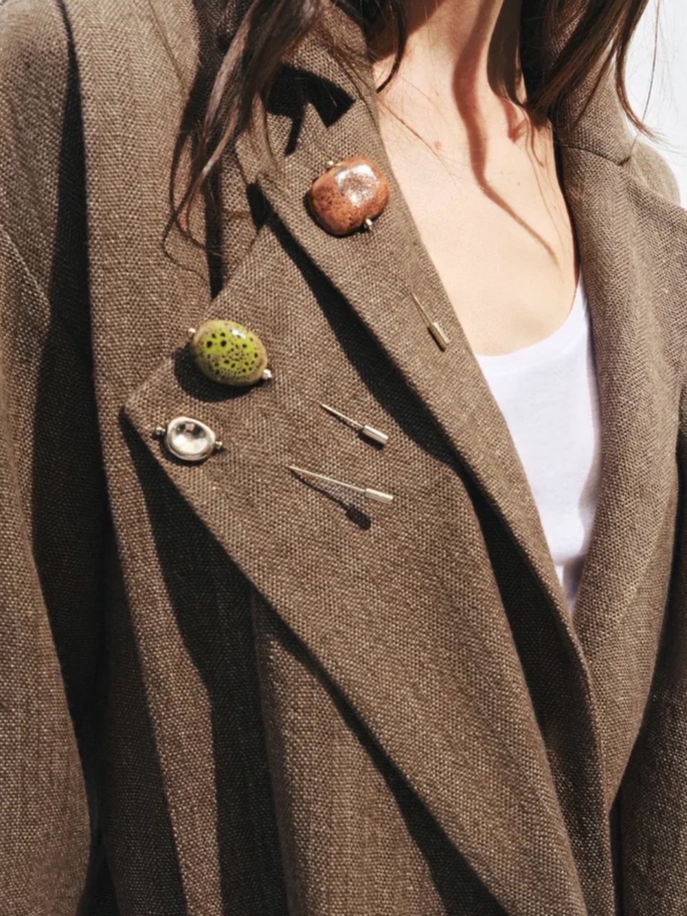 Zara ceramic Brooches (-1)